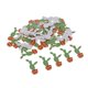 thumbnail image 5 of 50 botones infantiles de madera con dos agujeros, repuestos, diseño de cactus., 5 of 9
