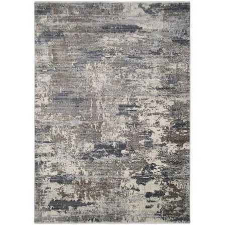 Mayberry Rug WD4006 5X8 5 ft. 3 in. x 7 ft. 3 in. Windsor Jetty Area Rug, Gray