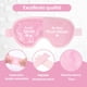 thumbnail image 4 of ZHAOCHENG Mascarilla para ojos fría, mascarilla de gel para ojos hinchados, ojeras, migraña, mascarilla fría para ojos reutilizable con bolsa de hielo para ojos en la parte posterior de felpa para ter, 4 of 5