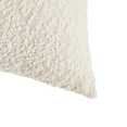 thumbnail image 6 of Mainstays Square Boucle Ivory Decorative Pillow For Adults, 18 in x 18 in, 6 of 10
