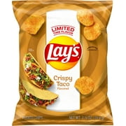Lay's Crispy Taco Flavored Potato Chips, 2 5/8 oz