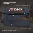 thumbnail image 5 of Fadi Sports Navy Weight Lifting Straps – 60CM heavy-duty grip with 5MM neoprene wrist support. Anti-slip & built for serious lifting., 5 of 7