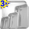 thumbnail image 2 of Stainless Steel Food Storage Box Fresh-keeping Box Lid Rectangle Sausage Noodles Fruit Dish with Cover Food Storage Containe, 2 of 7