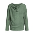 thumbnail image 7 of Neewe Long Sleeve Tops for Women Trendy Summer Spring Tops 2025 Beach Vacation Clothes Travel Business Casual Outfits, 7 of 7