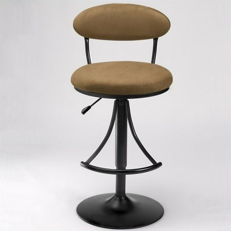 Hilale Venus 24 30 Adjule Swivel Bar Stool In Black And Brown Hilale Venus 24 30 Adjule Swivel Bar Stool In Black And Brown