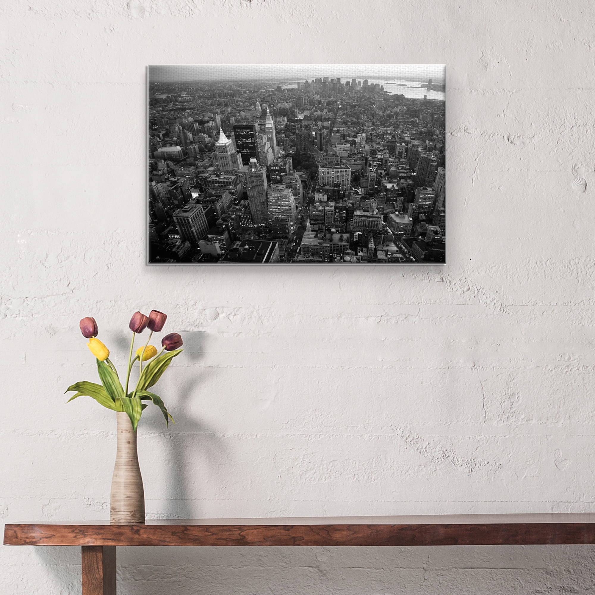 Masterpiece Art Gallery Empire State New York By D. Gulin Canvas Art Print 24" x 36"