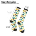 thumbnail image 2 of Sikiie Cute tractor and vehicle Knee Socks, High Socks Long Stretchy Sock Women Knee High Stocking, Long Socks for Women, 2 of 6