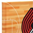thumbnail image 4 of Portland Trail Blazers 15'' x 22'' Court Canvas Wall Art, 4 of 4