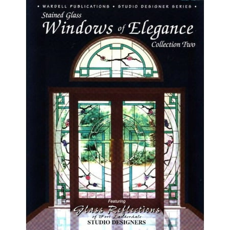 Stained Glass Windows of Elegance: Collection Two (Studio Designer) (Perfect Paperback)
