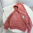thumbnail image 5 of Eltusu Baby Boys Hoodies, Pullover Loose Casual Long Sleeve Boys Sweatshirts Pink Size 1-2 T, 5 of 5