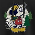 thumbnail image 3 of Disney - Mickey & Friends - Possibly Took A Wrong Turn - Camping - Hiking - Juniors Cropped Pullover Hoodie, 3 of 5