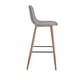 thumbnail image 2 of BANCO MÉRIN BORDADO TELA GRIS METAL/MADERA, 2 of 3