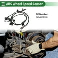 thumbnail image 2 of Unique Bargains ABS Wheel Speed Sensor ABS Sensor Anti-lock Braking System Sensor No.58940P2100 for Kia Sorento 2021-2023 1 Pc Front Right, 2 of 7