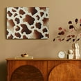 thumbnail image 4 of YILUYINQING Cowhide Pattern Canvas Wall Art Decor for Home Bedroom Kitchen, Ready To Hang Room Home Art Decor 16x12in, 4 of 6