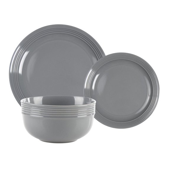 Safdie & Co. Luxury Premium Stoneware Tableware Dishware Dinnerset 12 Piece Set Anaheim