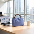 thumbnail image 6 of WYLHCEK Lunch Bag Insulation Leakproof Lunch Box Portable Reusable Large Capacity Lunch Box for Women & Men Work, Picnic, Travel, Camping, Blcak, 6 of 9