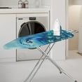 thumbnail image 2 of HELLHERO Peacock Ironing Board Cover, 15×54inch, This Cover Fits Most Standard Boards, Dust - Proof Ironing Accessory for Home Decoration, 2 of 5