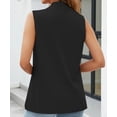 thumbnail image 5 of MORTTIC Women's Sleeveless Vest Blazer, Casual Open Front Work Office Jacket, S-5XL, 5 of 6