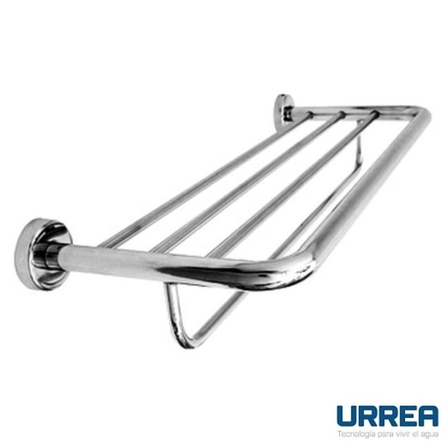 Toallero Repisa Doble Acero Inoxidable Inox Urrea 9810