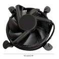 thumbnail image 3 of CPU Cooler Air-cooled CPU Heat Sink Fan PC Cooling Radiator CPU Cooler Fan for Intel LGA 1150/1151/1156/1155 Core i3 i5, 3 of 4