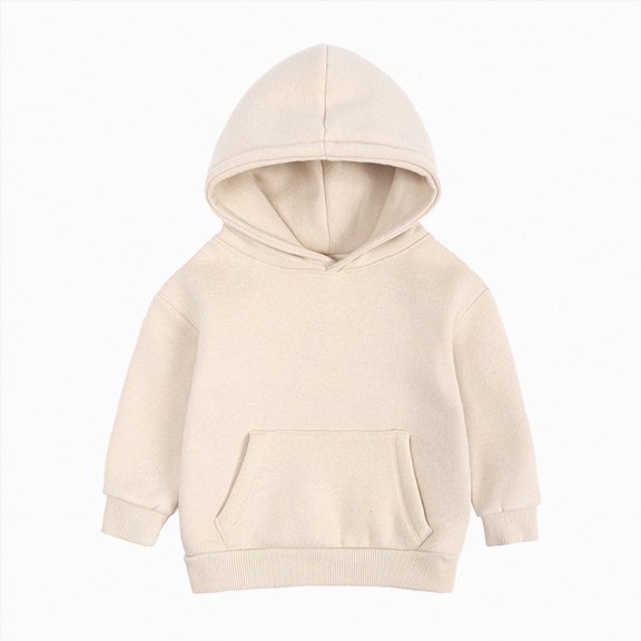 Boys' Fleece Hoodie, Hooded Sweatshirt for Boys, Pullover Sweatshirt for 6-12 Months 12-24 Months 2T 3T 4T 5T 6T 7T 8T 9T Children 6-7 Years
