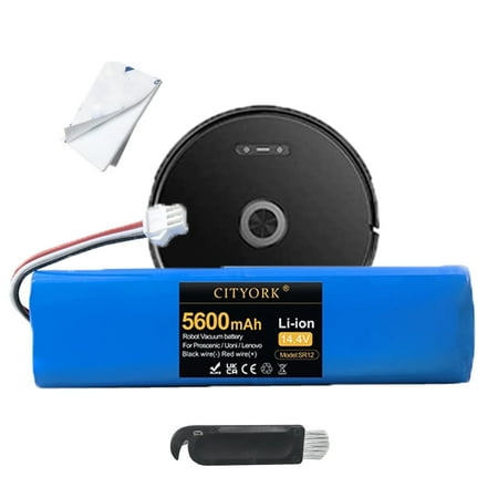 CITYORK Battery Replacment for Proscenic M7 Pro/ M8 Pro/ M7 Max, Lydsto R1, Coredy L900, Neabot N2/N1, Tesvor M1, Uoni V980 Max, Lenovo LR1, Tesvor M1, Zoozee Z50 Robot Vacuum
