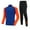 Orange, variant on Jamsmile Toddler Boys Outfit Sets Kids Sportswear Athletic Running Outfits Half Zip Training Suits With Wicking Team For School Gym Class Color Block , 3-4 Years