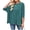Green, variant on Women‘s Long Sleeve Tops Comfortable & Soft with Vertical Ribbed Texture and Batwing Sleeve for Casual Daily Wear in 5 Colors (Brown, Green, Black, Red, Dark Green)‌