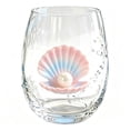 thumbnail image 2 of Ocean Animals Glassware, 2D Stemless Wine Glasses, Handcrafted Marine Animal Bar Glass for Coastal Home Decor Ocean Lovers, 2 of 8