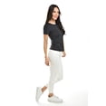 thumbnail image 2 of Playera deportiva juvenil Roman Fashion 0016 Negro M, 2 of 5