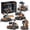 B-Multicolor, variant on chanbrick 5 in 1 RC Robot Building Set with APP & 2.4GHz Remote Control Compatible with Lego STEM Toy for Teens Boys 429Pcs