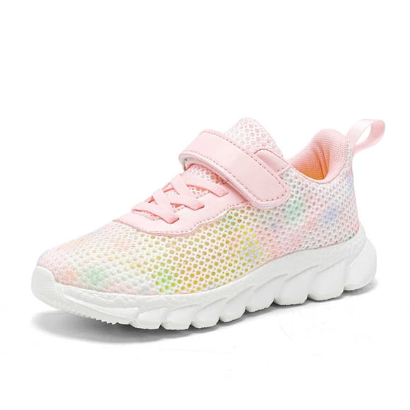 PMVFHDE Girls Sneakers for Active Young Girls - Versatile Footwear for Daily Casual Activities and Outdoor Adventures - for Ages 5 to 14