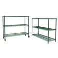 thumbnail image 3 of Epoxy Zinc Wire Rack 6 Shelves, 76" High, 3 of 3