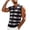 Black-D, variant on Men's Argyle Stripe V-Neck Knit Vest, Preppy & Business Casual Sleeveless Sweater, Perfect for office & School Blue-C