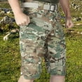 thumbnail image 4 of Segolike Cargo Pants Breathable Comfortable Men's Cropped Pants for Beach Summer Men XL, 4 of 7