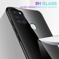 thumbnail image 6 of Galaxy A21s Case, Allytech TPU+Tempered Glass Back Cover Shock-absoption Anti-scratch Wireless Charging Support Back Cover Case for Samsung Galaxy A21s, Blue, 6 of 7