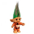 thumbnail image 5 of Lucky Troll Dolls, Vintage Troll Dolls Cromático Adorable para colecciones, proyectos escolares, artes y manualidades, regalos de fiesta, pelos coloridos de 7,5 pulgadas de alto (incluye la longitud d, 5 of 5