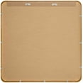 thumbnail image 3 of Mark&Day Wall Mirror, Louvenia Modern Gold Square Vanity Mirrors for Bedroom Living Room Bathroom and Entryway Home Decor, Mounted Brushed Aluminum Frame Mirror for Walls (24" H x 24" W), 3 of 4