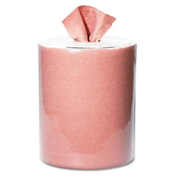 Brawny All-Purpose Dry Wipe Refills- 13 x 10- Orange- 2 Rolls/Carton