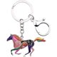 thumbnail image 1 of Accesorios de llavero de caballo corriente de aleación, joyería esmaltada para mujeres y niñas, coche, 1 of 1