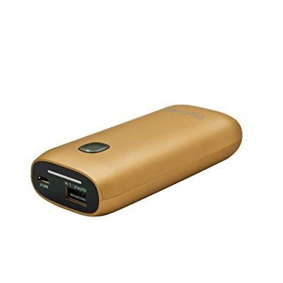 - digital2 portable battery pro with led battery life indicator, metallic gold (dp-4400f_mg)