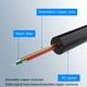 thumbnail image 4 of 2pcs Aux Cable 2pcs Audio Cable Enamelled Copper Conductor Type-C To 3.5mm Audio Flexible For Phone / Tablet ANGGREK Otros, 4 of 8