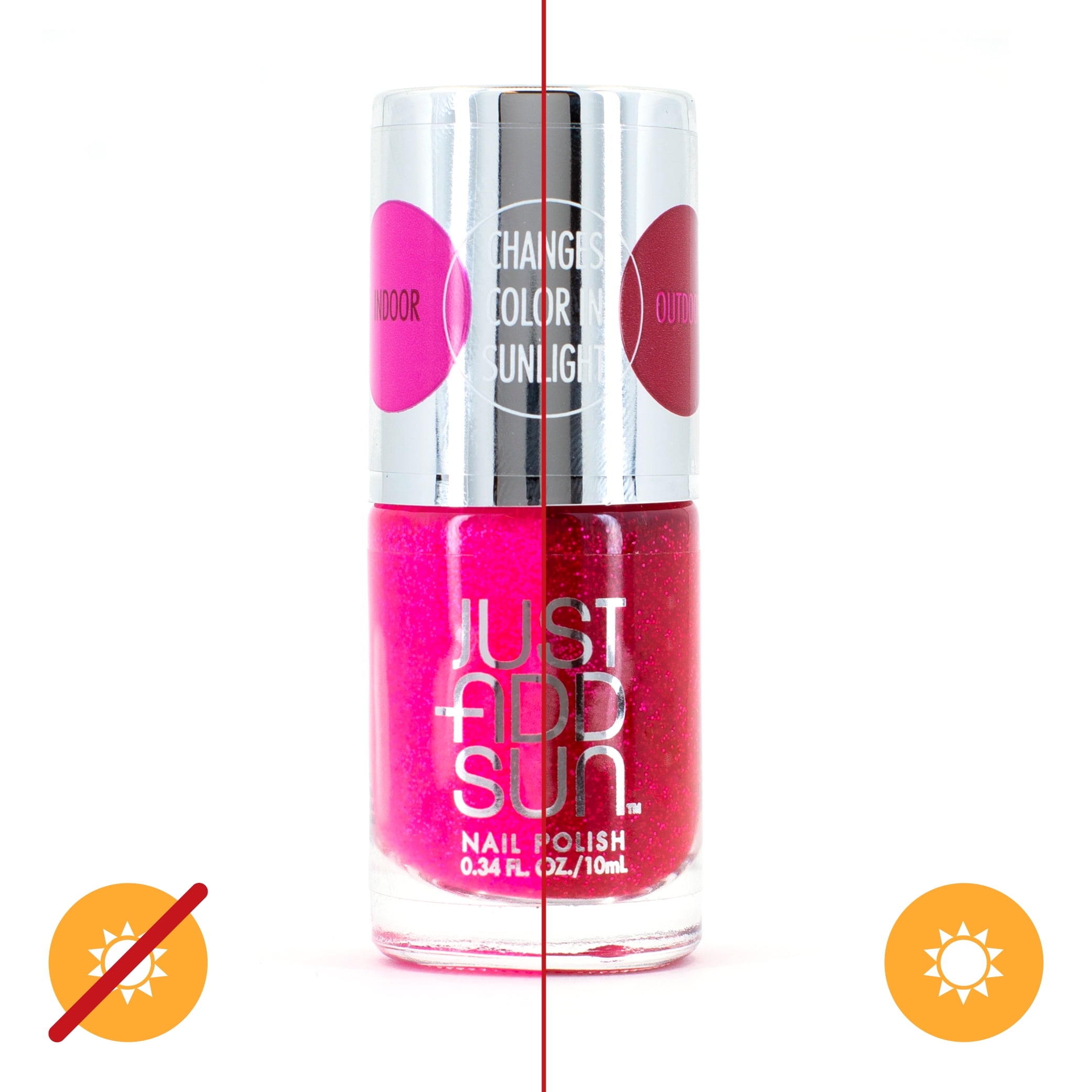 Just Add Sun Nail Polish, Get Your Pink, 0.34 oz