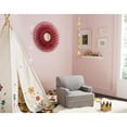 thumbnail image 4 of Moppett Club Chair-Color:Pink/White, 4 of 4
