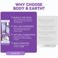 Body & Earth Bath Spa Gift Sets for Women Gift with Lavender Perfumn