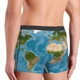 thumbnail image 5 of Naloa Earth View World Map Print Mens Underwear - Boxers for Men, Classic Briefs for Men, 5 of 9