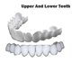 thumbnail image 1 of New Snap On Smile Dental False Teeth Cover Perfect Smile Veneers Comfort Fit Flex Denture Teeth, 1 of 4