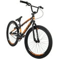 Huffy HX Pro Cruiser 24inch Aluminum BMX Bike for Boys, Black/Orange