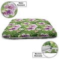 thumbnail image 3 of Philodendron Pet Bed, Vivid Tropical Phalaenopsis Flowers Monstera Leaves, Chew Resistant Pad for Dogs and Cats Cushion with Removable Cover, 24" x 39", Dark Magenta Blush, by Ambesonne, 3 of 4
