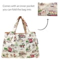 thumbnail image 5 of Wrapables Large & Small Foldable Tote Nylon Reusable Grocery Bags, Set of 2, England, 5 of 5